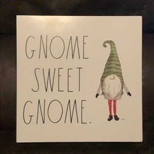 Gnome Sweet Gnome RAE DUNN table sign